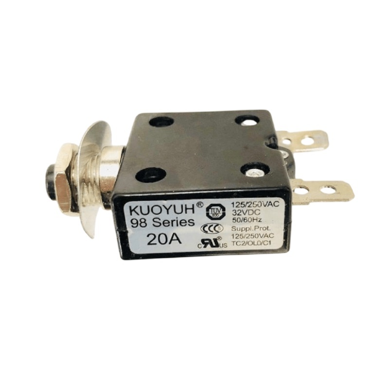 AFG Horizon Matrix Vision Treadmill Power Entry Circuit Breaker 20A 003347-00