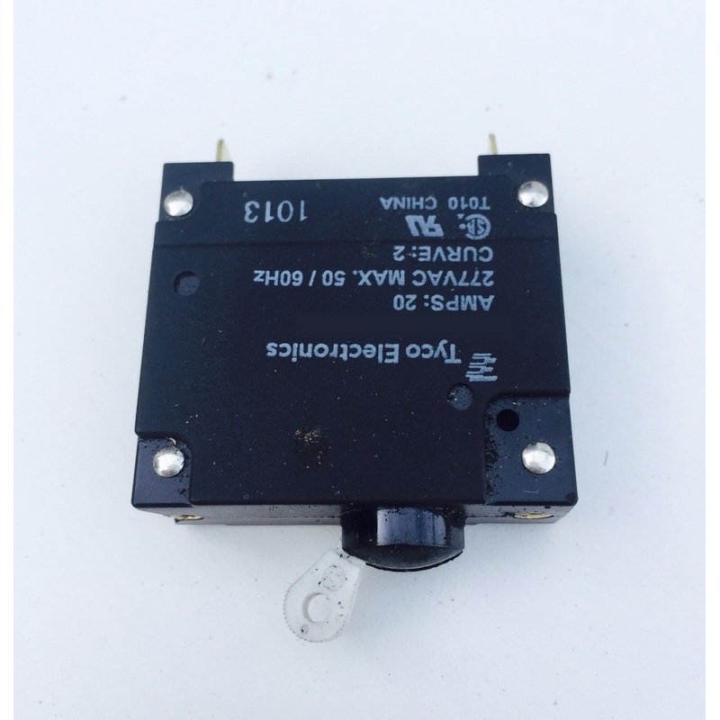 Used Freemotion Nordictrack Treadmill Circuit Breaker Power Switch on off 138453 W67-X2Q12-20 Tyco
