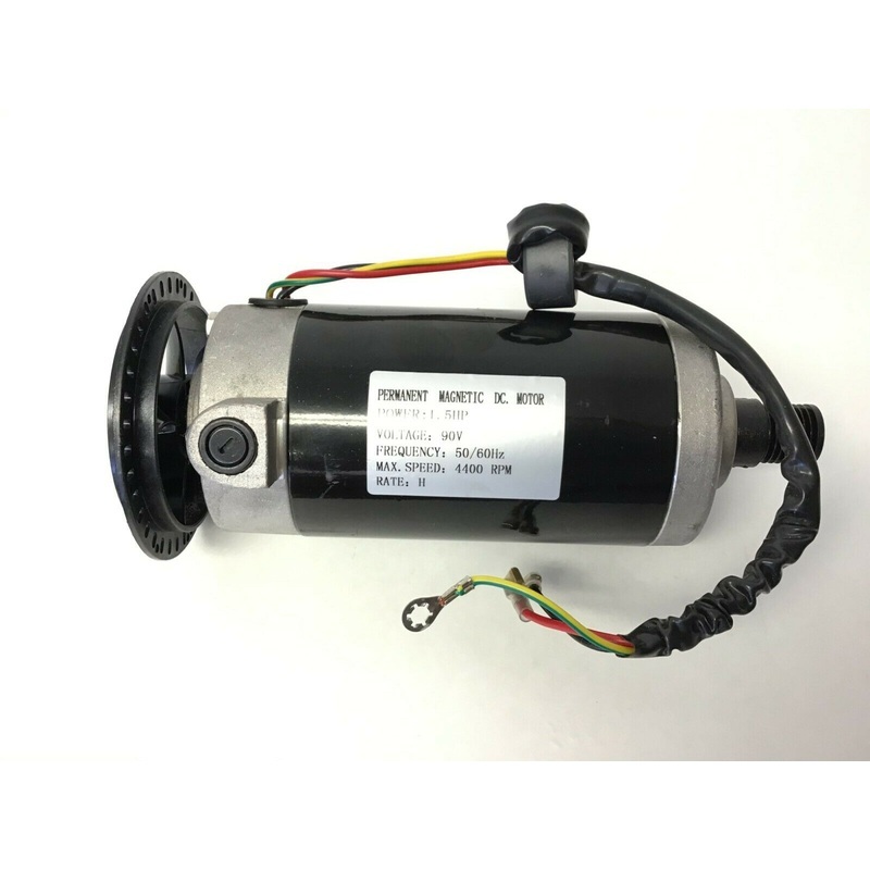 Ancheer AN-TM01S Treadmill DC Drive Motor with Flywheel 90v 1.5HP 4400 RPM
