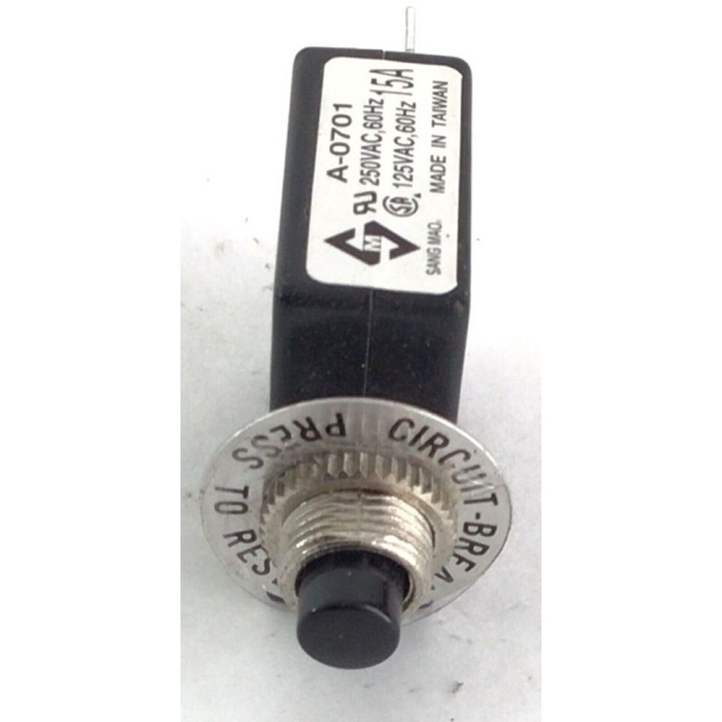 Diamondback Fitness Treadmill Power Entry On Off Push Circuit Breaker 14A A-0701