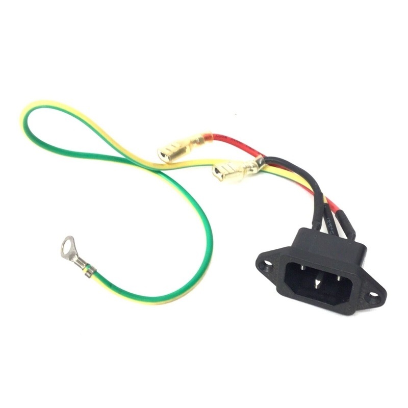 Used AFG Horizon Tempo Fitness Treadmill Power Entry Socket Input Module 056528-A