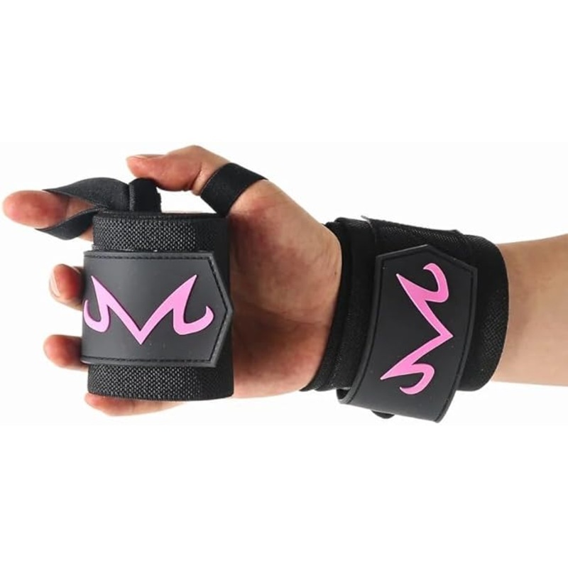 Anime Wrist Wraps Ideal for Weightlifting, Powerlifting, and CrossFit. One Size Fits All. Premium Wrist Support for Gym Workouts