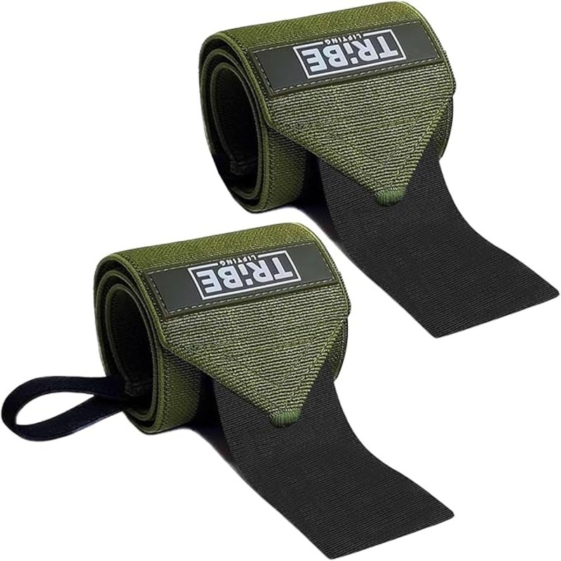 Weightlifting Wrist Wraps 18″ Premium Quality Wrist Support with Heavy Duty Thumb Loop